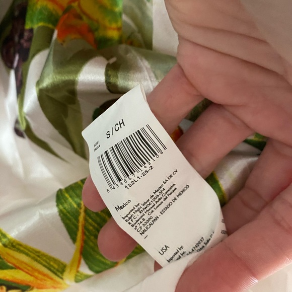 Lavand Tropical Floral Pleated Dress - Picture 6 of 6